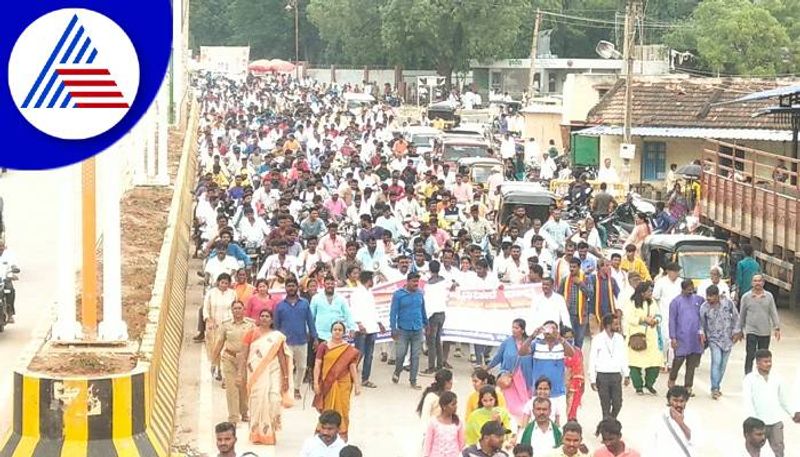 Odanadi Organization Held Bike Rally For Children in Chitradurga grg