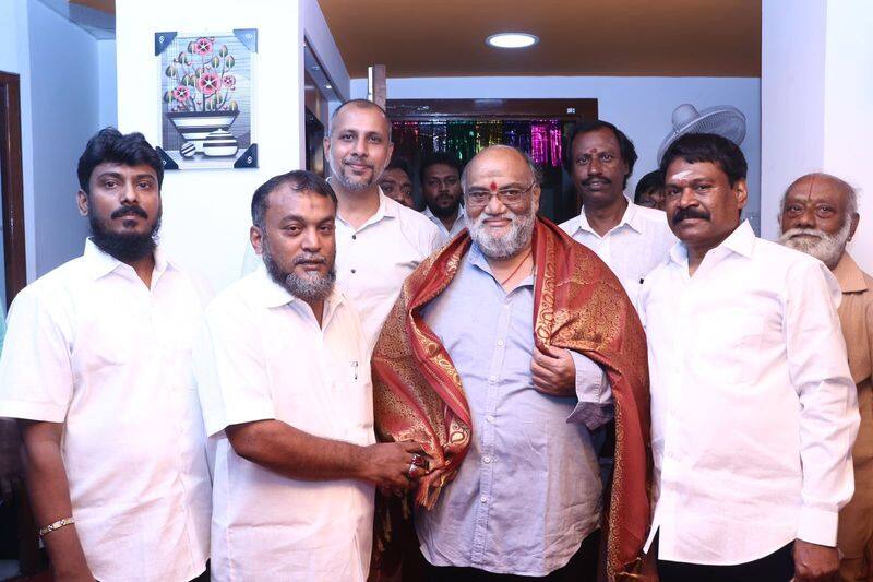 actor radha ravi emotional speech in movie poojai function