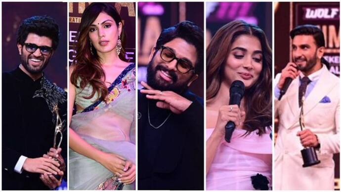 SIIMA 2022 winners list: Vijay Deverakonda, Pooja Hegde and another won trophy in Bengaluru
