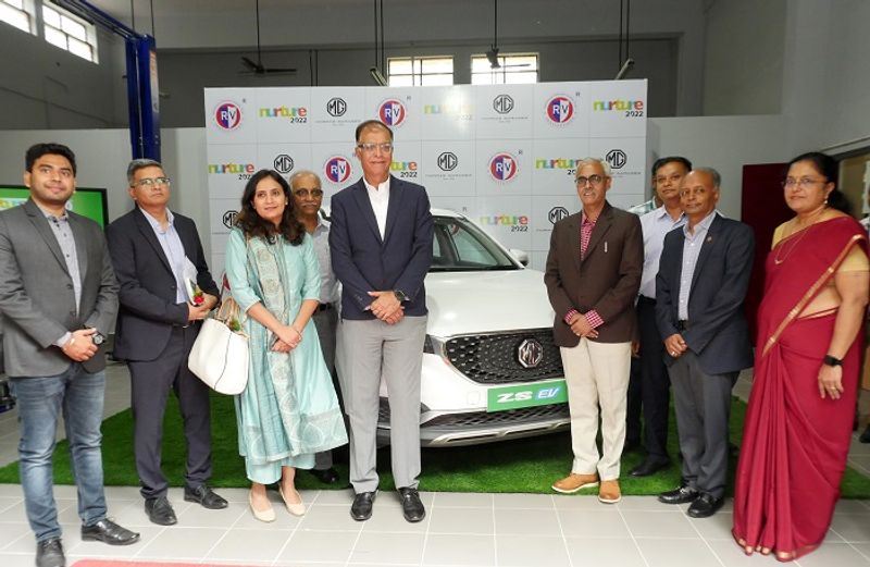 MG Motor India associates with RV College of Engineering introduces an EV Certification course ckm