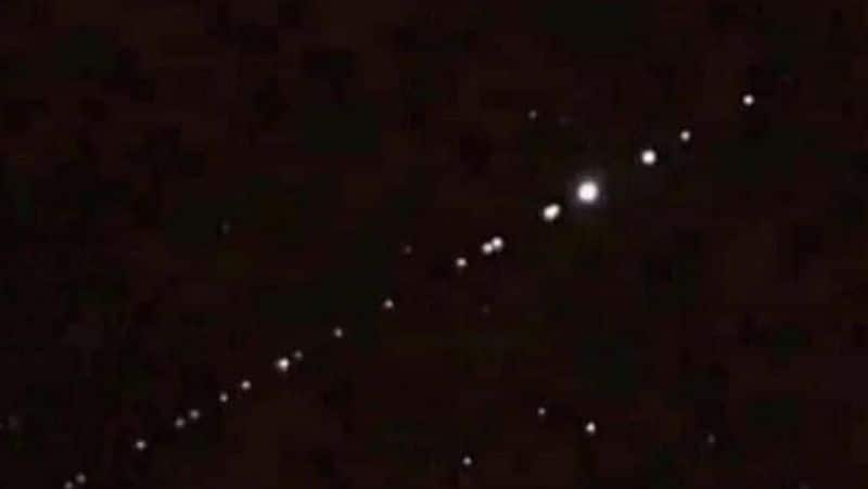 Udupi people Shocked For Artificial Satellites Visible on Sky grg 