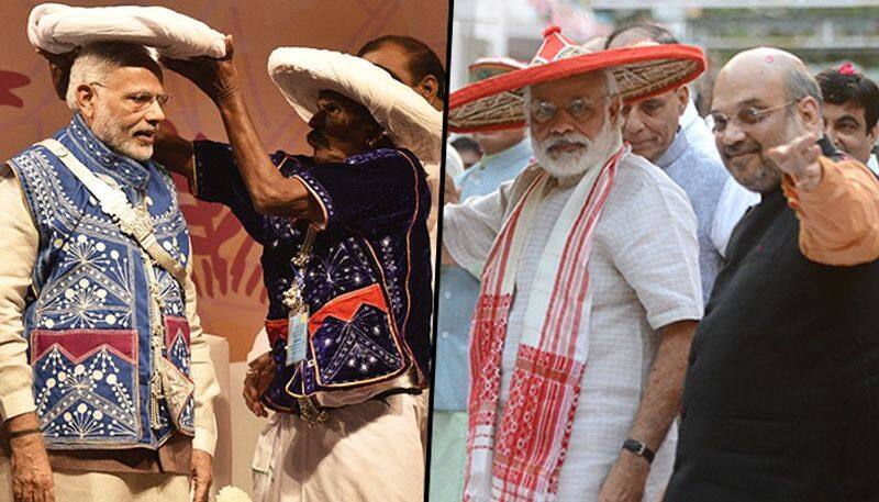 Modi birthday From traditional headgears to regional stoles, how the prime minister went global with local styles drb