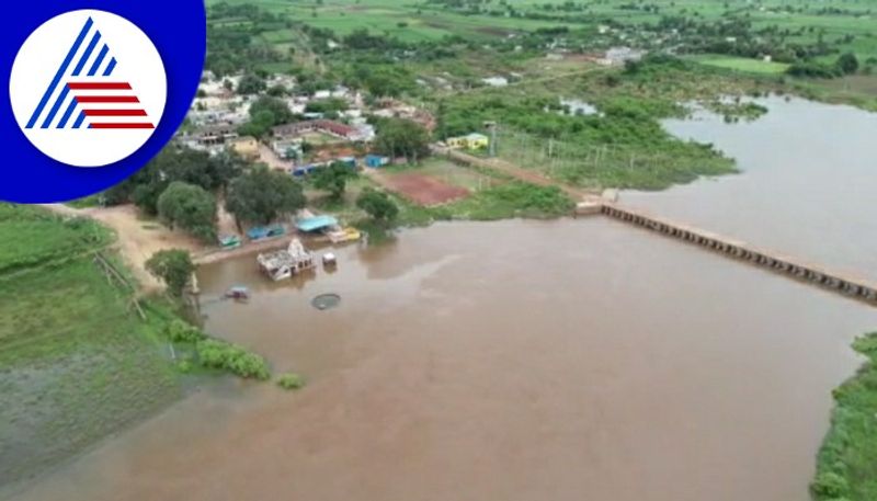 Flood in 1763 Villages of Karnataka during Rainy Season grg 