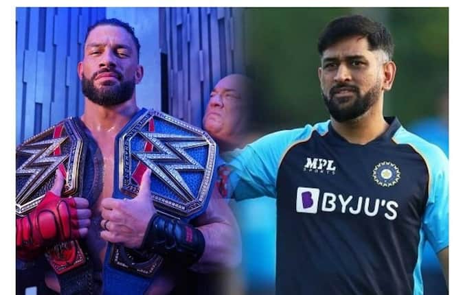 WWE पहलवान बनाम कैप्टन कूल: क्रिकेट वाले पीछे रह गए, एमएस धोनी का रिकॉर्ड तोड़ने निकला रिंग का ये धांसू पहलवान