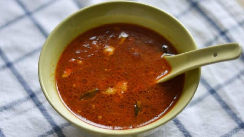 How to cook Nattu Kozhi rasam recipe in Tamil  