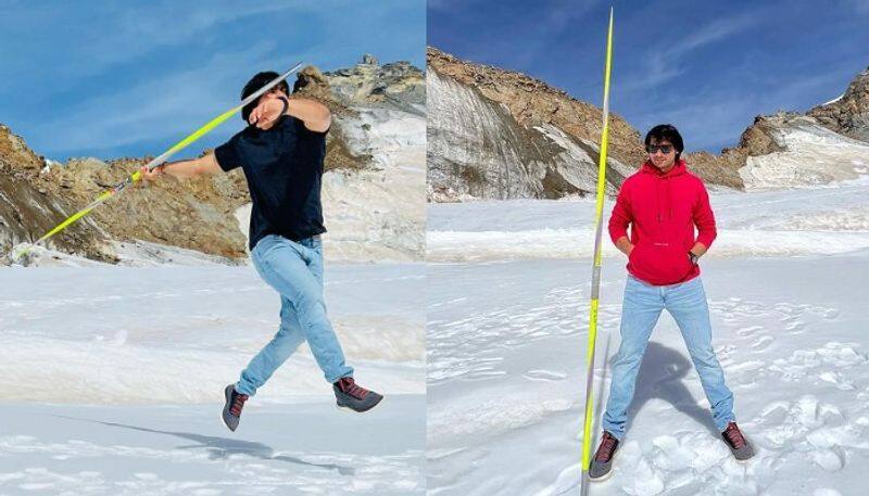 Indian javelin star Neeraj Chopra shares vacation pictures from Switzerland kvn