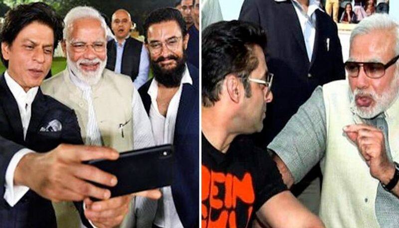 Modi Birthday From Shah Rukh Khan to Salman Khan Bollywood stars who share the Prime Minister vision drb