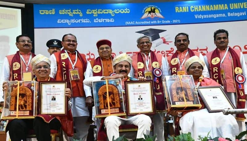 actor ramesh aravind Goes Emotional After received doctorate From Belagavi rani channamma VV rbj