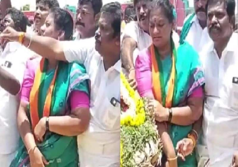 complaint registered against pon balaganapathy regarding sasikala pushpa sexually harassed