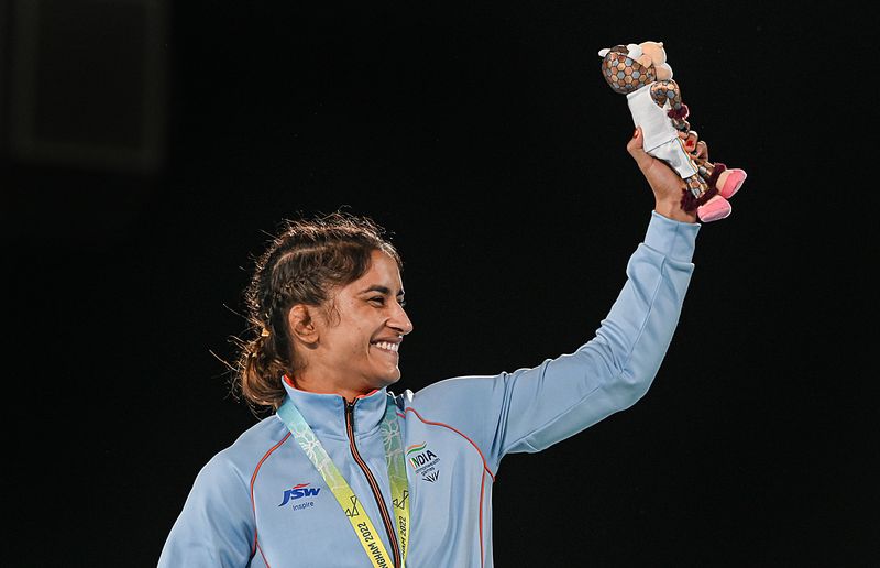 Vinesh Phogat creates history she becomes only Indian woman to clinch 2 World Wrestling Championship medals kvn