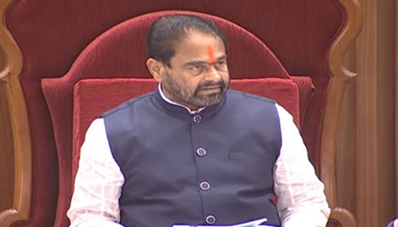 ఏపీ అసెంబ్లీలో గందరగోళం:   10 మంది  టీడీపీ ఎమ్మెల్యేల  సస్పెన్షన్  