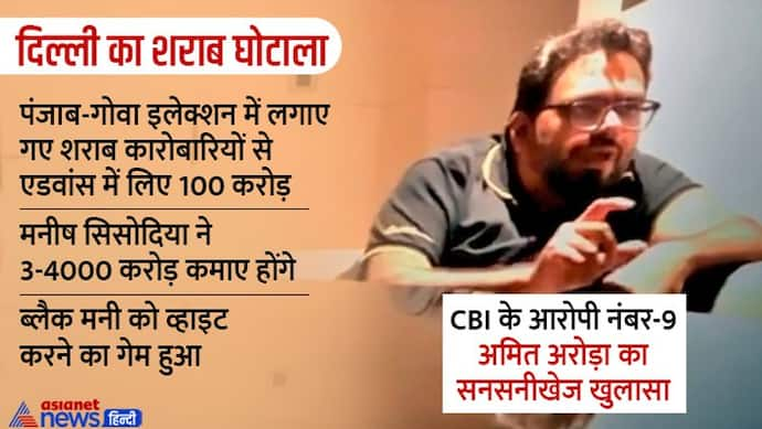 दिल्ली के शराब घोटाले में CBI के आरोपी का सनसनीखेज खुलासा-चुनाव में लगाया पैसा, सिसोदिया ने कमाए 4000 करोड़