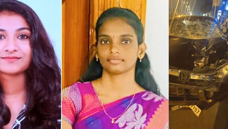 Chennai car accident...Two IT Women Employee killed in chennai