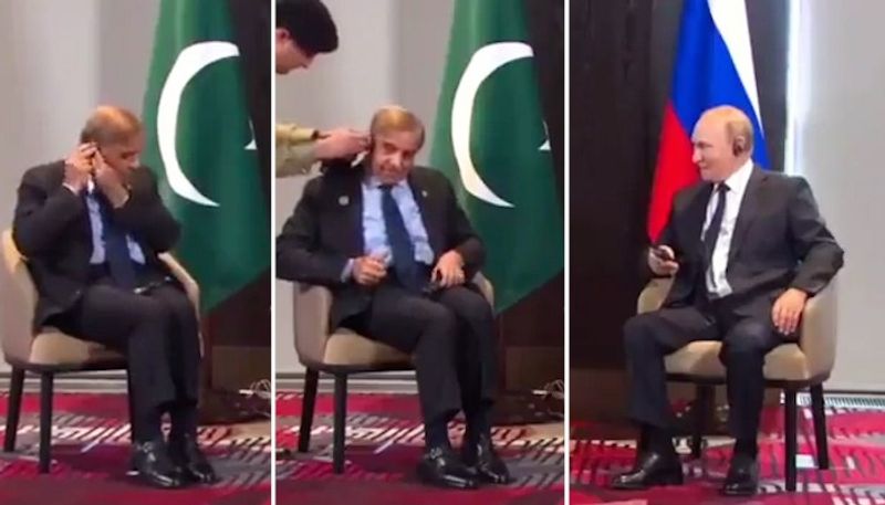 'Constant embarrassment': Putin laughs as Pak PM struggles to wear headphones during SCO Summit AJR