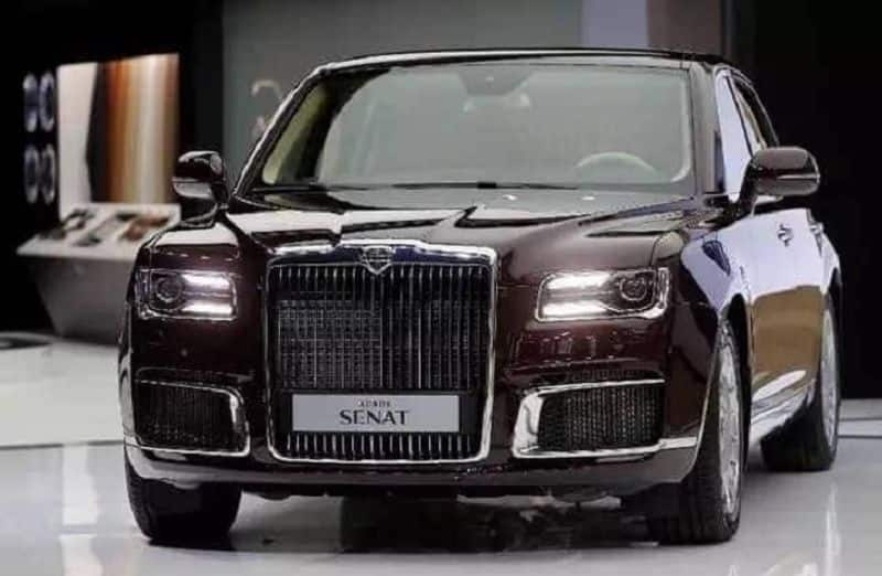 Vladimir Putin gifts a Russian Rolls-Royce Aurus Senat to Kim Jong Un sgb