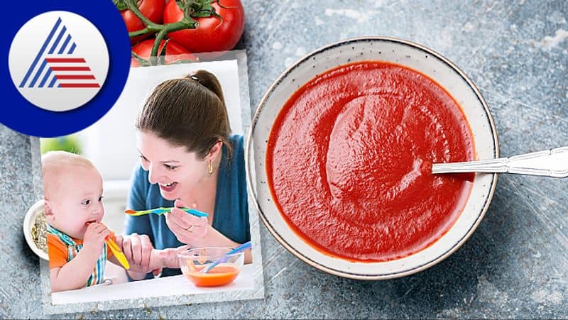 Give Tomato Puree To Children For Good Health Vin