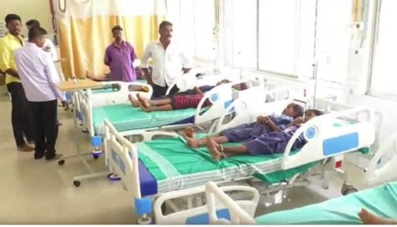 29 students hospitalized after consuming Midday Meal  In School at Mandya rbj