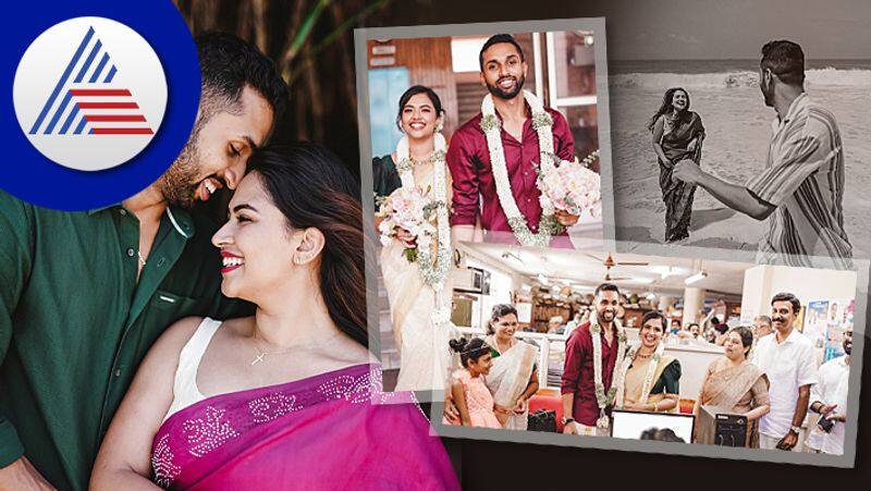 Indian Badminton player HS Prannoy married to his long time partner Swetha Rachel Thomas san