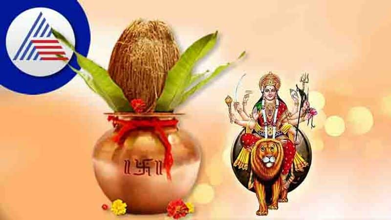 Shardiya Navratri 2022 why coconut is kept on Kalash skr