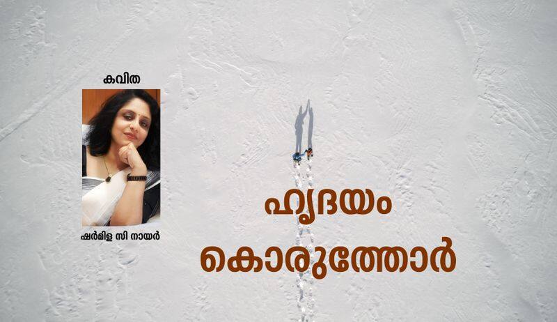 chilla malayalam poem by Sharmila C Nair