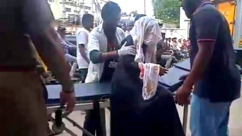 Woman advocate attacked with sickle in Tamilnadu Tiruppur