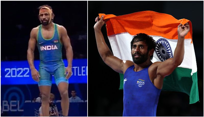 Bajrang Punia Becomes First Indian Wrestler to Win 4 medals in World Wrestling Championships 