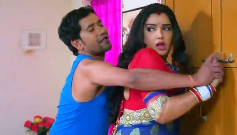 Bhojpuri actress Amrapali Dubey SEXY bedroom romance with Nirahua goes VIRAL RBA