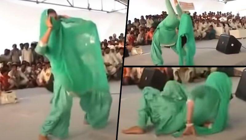 Haryanvi dancer Sapna Choudhary suffered OOPS moment on stage in front of many people-WATCH VIDEO RBA