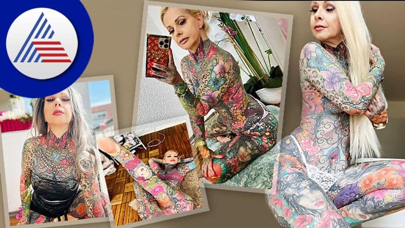 Woman Felt The Hassle Of Changing clothes, Spent 24 Lakhs For Tattoos Vin