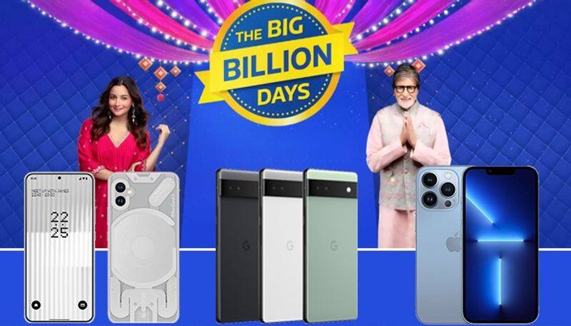 Flipkart Big Billion Days sale 2022 Apple iPhone 13 Nothing Phone Moto Edge 30 5 smartphones you can buy festive season gcw