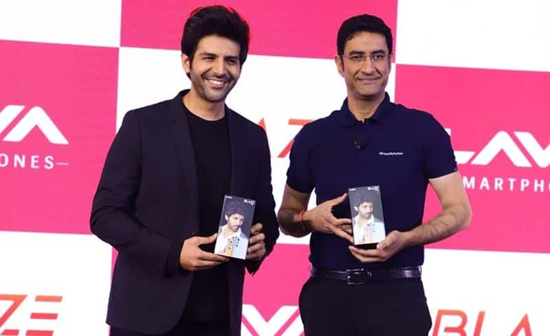 Lava ropes in young superstar Kartik Aaryan as Brand Ambassador Unveils Stunning Smartphone Blaze Pro ckm