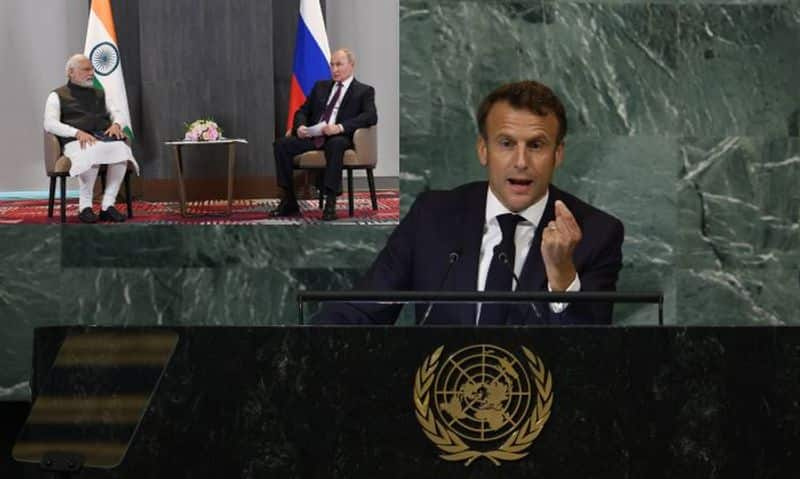 Narendra Modi was right French President cites Indian PM advice to Putin over war in Ukraine at UNGA