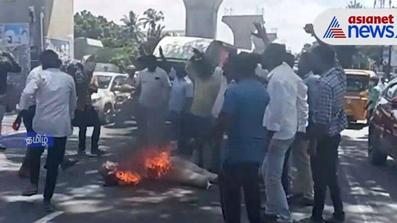 Coimbatore BJP leader's arrest reverberates! - Arrested BJP members who participated in the demonstration!