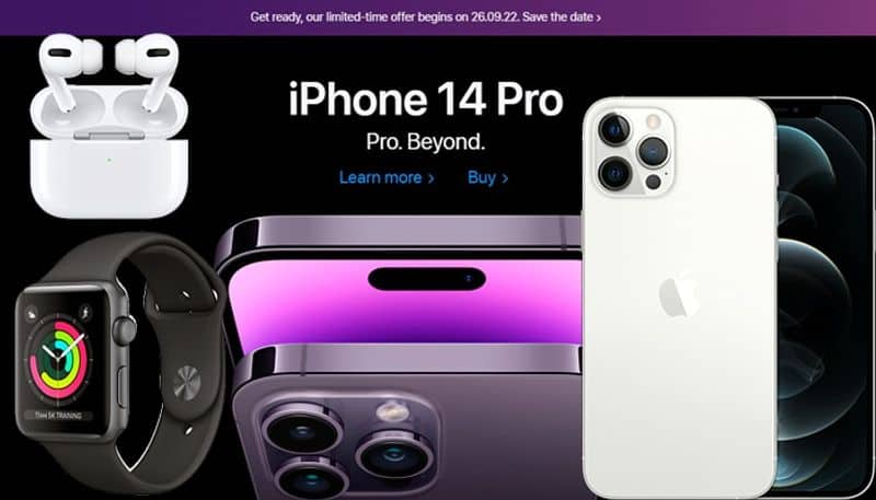 Apple announces festive season sale to begin from September 26 iPhone 13 AirPods more to expect gcw