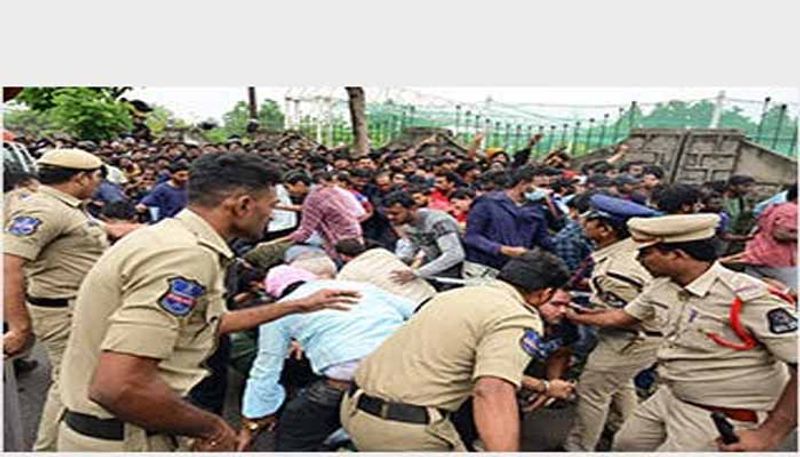 woman dies After  Stampede at  gymkhana grounds in Hyderbad