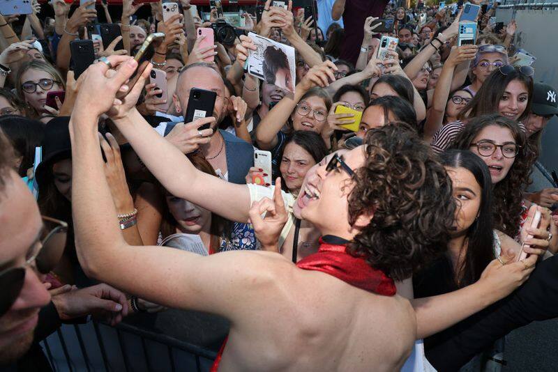 Timothee Chalamet the first man to appear on the cover of Vogue magazine