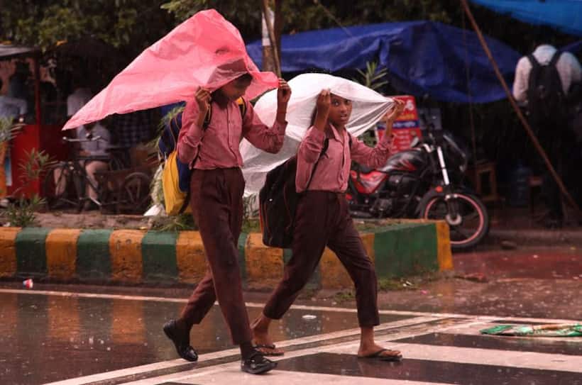 IMD issues yellow alert, heavy rainfall predicted in Delhi-NCR; schools shut in Noida, Gurugram