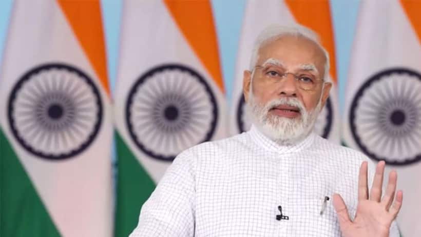 Urban Naxals prevented construction of the Sardar Sarovar Dam: PM Modi 