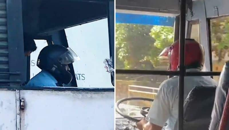 PFI hartal in Kerala: KSRTC buses targeted; forces drivers to wear helmets amidst violence snt