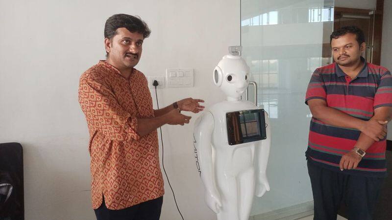 A robot that speaks the language of tribals dharwad rav