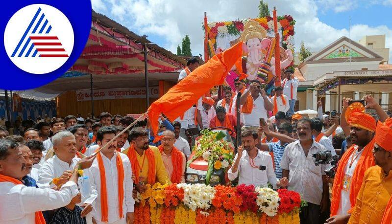 hindu maha ganapati procession in davanagere gvd