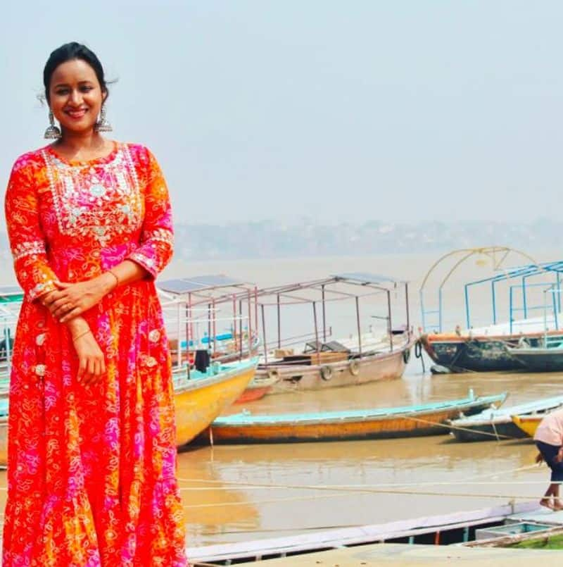 Asianet Suvarna News anchor Bhavana Nagaiah pens down first trip to Kashi vcs 