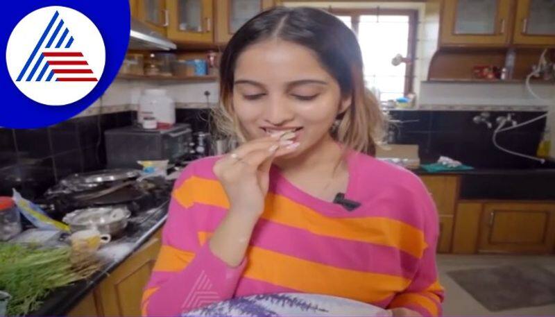 Niveditha Gowda cooks variety of dishes for Youtube channel vcs 