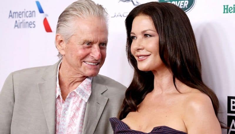 michael douglas and catherine zeta jones celebrates another birthday together