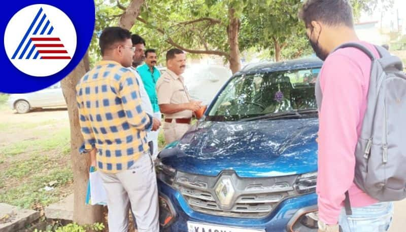 Kill You message found in Chikkamagaluru RSS leader car gvd