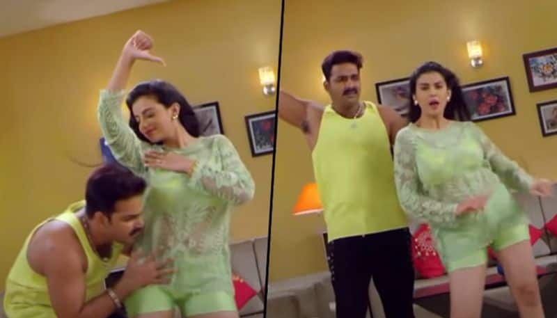 SEXY video, pictures: Bhojpuri actress Akshara Singh and Pawan Singh's HOT bedroom romance goes viral-WATCH RBA 