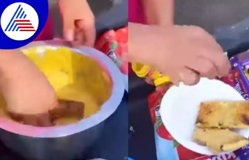 Woman Dips Chocolate In Gram Flour And Fries It To Make Pakodas Vin