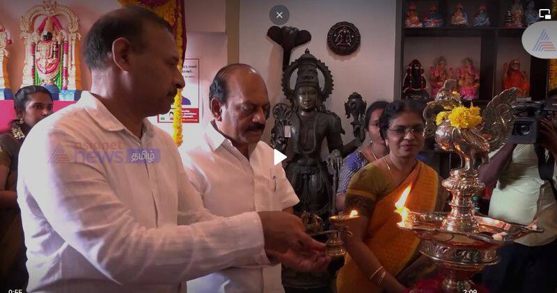 Navratri Kolu Exhibition 2022 - Minister Anbarasan inaugurated