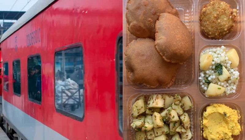 Navratri 2022 Indian Railways announces special Vrat thali  