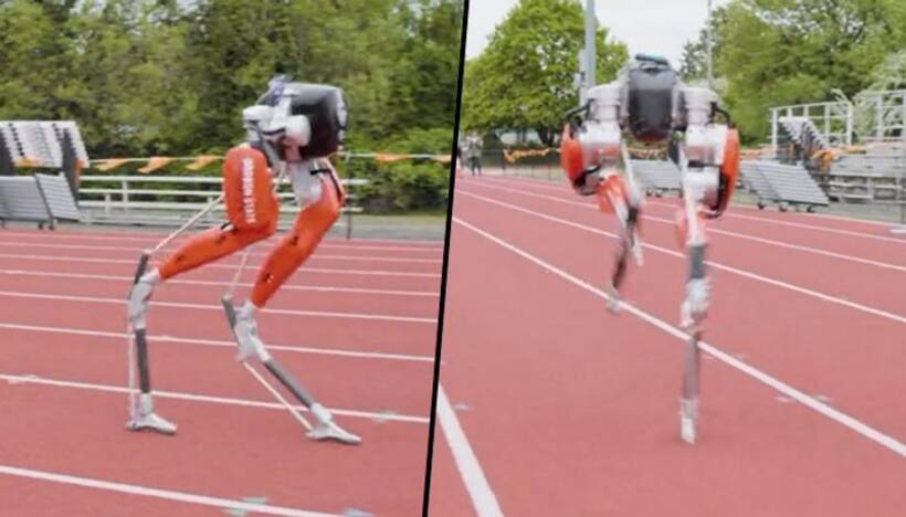 Watch: Two legged robot runs 100 meters, sets Guinness World Record